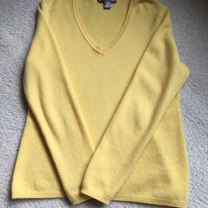 Yellow Cashmere sweater